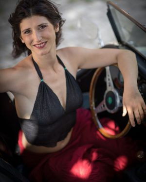 Bustier dentelle noire